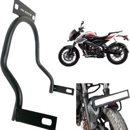 Bike Front Fender Eliminator Stand Holder Number Plate Holder For NS160 Bike Number Plate-image-61