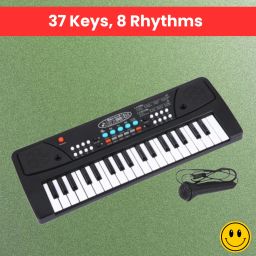 Piano Keyboard with Mic, 37 Keys 8 Tones Portable Electronic Toy For kidsQ57 Piano Keyboard with Mic, 37 Keys 8 Tones Portable Electronic Toy For kidsH57 Analog Portable Keyboard-image-25