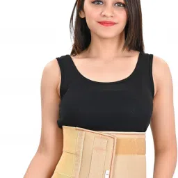 Abdomen Support Belt for Women After C-Section Delivery, Tummy Reduction (BEIGE) Abdominal Belt-14