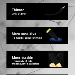pheonix BATTLEGROUND MOBILE INDIA FINGER/THUMB SLEEVES FOR BETTER AND SMOOTH GAMEPLAY Finger Sleeve image 2