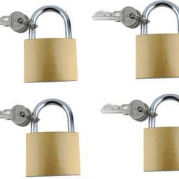 4-Piece Brass Safety Locks-106.D Lock-image-26