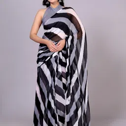 VL SAREES Leheriya Pure Chiffon Leheriya Saree-picture-6