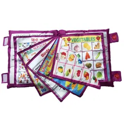 OPINA Kids BPA Free Learning Pillow Cum Cloth Book-14