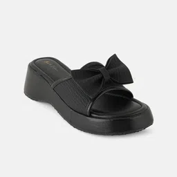 Mast & Harbour Flatform Sandals with Bows-35
