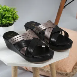 Bruno Manetti Embellished PU Party Block Sandals with Bows-37
