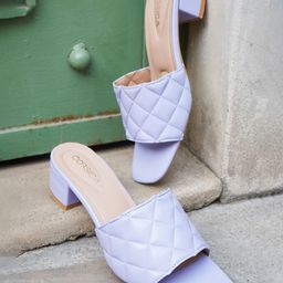 CORSICA Textured Open Toe Block Heels-97