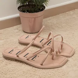 ELLE Strappy One Toe Flats-picture-53