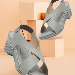 ICONICS Open Toe Platform Heels image 1