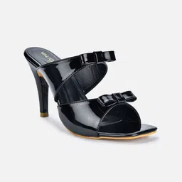 VALIOSAA Black Pumps with Bows-43
