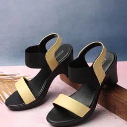 ICONICS Colourblocked Platform Heels-38