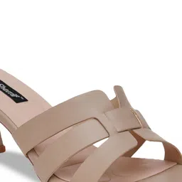 Sherrif Shoes Open Toe Block Heels image 4