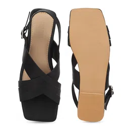 Truffle Collection Backstrap Open Toe Flats image 5