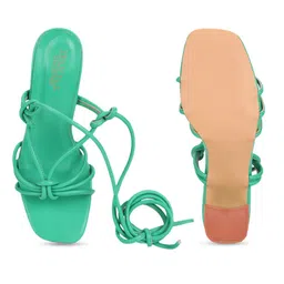 Truffle Collection Strappy Block Heel Gladiators image 5
