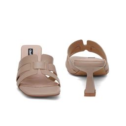 Sherrif Shoes Open Toe Block Heels image 5