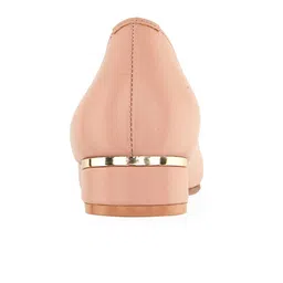 Mast & Harbour Pink Pointed Toe Block Heel Pumps image 4