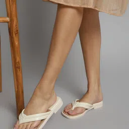 Truffle Collection Women Slip-On Open Toe Flats-37