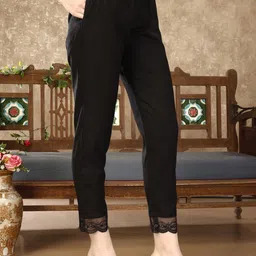KALINI Women Embroidered Regular Sequinned Kurta with Trousers & With Dupatta image 3