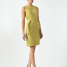 OFFICE & YOU Cotton A-Line Dress-image-7