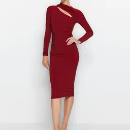 Trendyol Cut-Out Details Sheath Dress-image-15