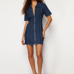 Trendyol Denim Sheath Dress-picture-38