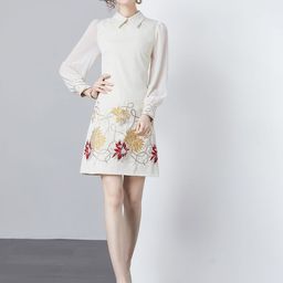 JC Collection Women Floral Printed Sheath Dress-image-93