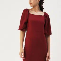 DressBerry Solid Bodycon Dress-image-89