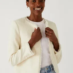 Marks & Spencer Self Design Open Front Shrug-51