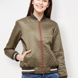 HOUSE OF VEDAS Embroidered Lightweight Bomber Jacket-picture-55