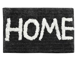 Aura Grey Rectangular Anti Skid 1850 GSM Bath Mat-11