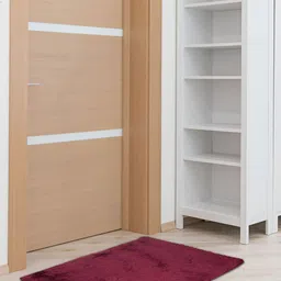 Aura Alaska Maroon Anti Skid Doormat-31