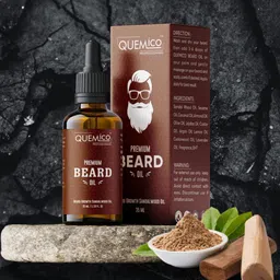 Quemico Professionnel Set of 3 Premium Beard Growth Sandalwood Oil - 35 ml each image 5