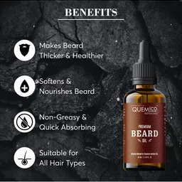 Quemico Professionnel Set of 3 Premium Beard Growth Sandalwood Oil - 35 ml each image 4