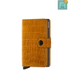 SECRID Men Textured Leather Card Holder With RFID-28