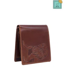 URBAN FOREST Men Leather Two Fold Wallet With RFID-10