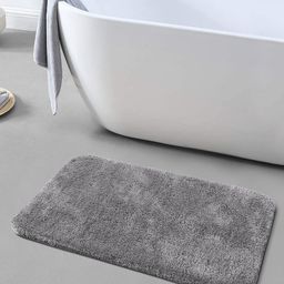 OBSESSIONS Charcoal 2300 GSM Anti-Skid Bath Rug-image-40