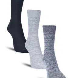 Dollar Socks Men Pack of 3 Cotton Calf-Length Socks-image-72