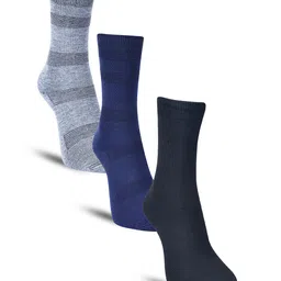 Dollar Socks Men Pack Of 3 Cotton Calf-Length Socks-image-90