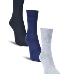 Dollar Socks Men Pack of 3 Cotton Calf-Length Socks-image-78