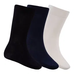 N2S NEXT2SKIN Men Pack Of 3 Assorted Cotton Calf-Length Socks-image-28