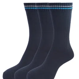 Dollar Socks Men Pack of 3 Assorted Cotton Calf-Length Socks-image-52