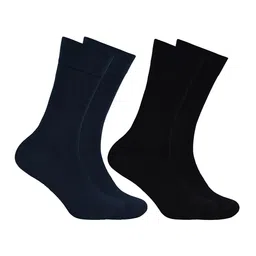 Balenzia Pack of 4 Men Bamboo Crew Socks-42