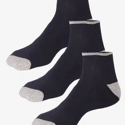 Bodycare Men Pack Of 3 Ankle-Length Socks-image-82