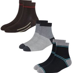 Cotstyle Men Pack Of 3 Ankle-Length Socks-34