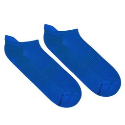 Dynamocks Men Blue Solid Bamboo Ankle-Length Socks-image-76