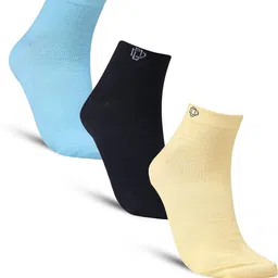 Dollar Socks Unisex Pack Of 3 Patterned Cotton Above Ankle-Length Socks-41