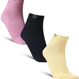 Dollar Socks Women Pack Of 3 Patterned Cotton Above Ankle-Length Socks-54