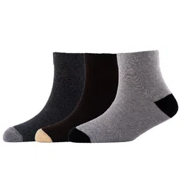 Cotstyle Men Pack Of 3 Patterned Pure Cotton Above Ankle-Length Socks-image-65
