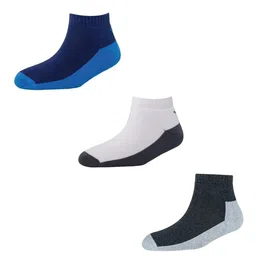 Cotstyle Men Pack Of 3 Assorted Colourblocked Ankle-Length Socks-13