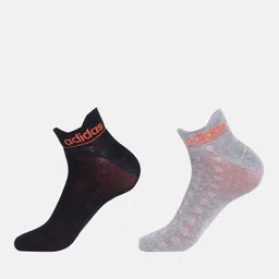 ADIDAS Men Pack Of 2 Patterned Ankle-Length Socks-picture-13