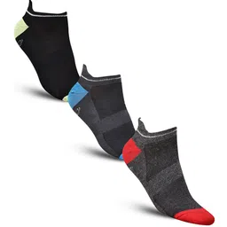 Dollar Socks Men Pack of 3 Patterned Cotton Ankle Length Socks-image-63
